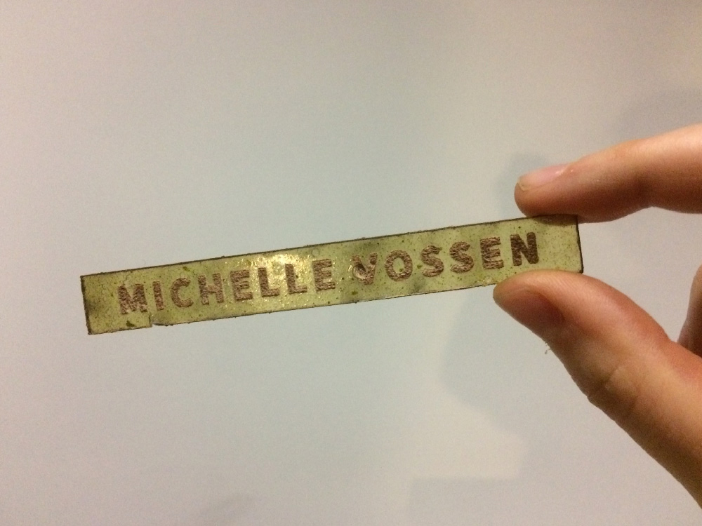 bioresin nametag